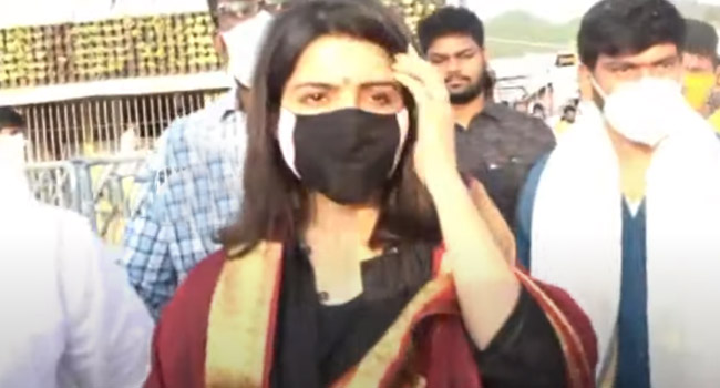‘గుడికి వచ్చి.. బుద్ధుందా?’: సమంత