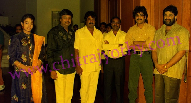 రేర్ పిక్: ‘హలో బ్రదర్’ ఆడియో వేడుకలో దిగ్గజాలు