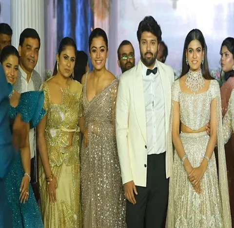 Ashish and Advitha: ఆశిష్ రెడ్డి, అద్వైత రెడ్డి‌ల వెడ్డింగ్ రిసెప్షన్ ఫొటోలు