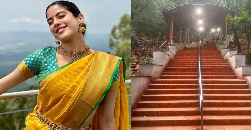 Janhvi Kapoor: ఆ సాంప్రదాయాన్ని కొనసాగిస్తూ.. శ్రీవారిని దర్శించుకున్న జాన్వీ.. 