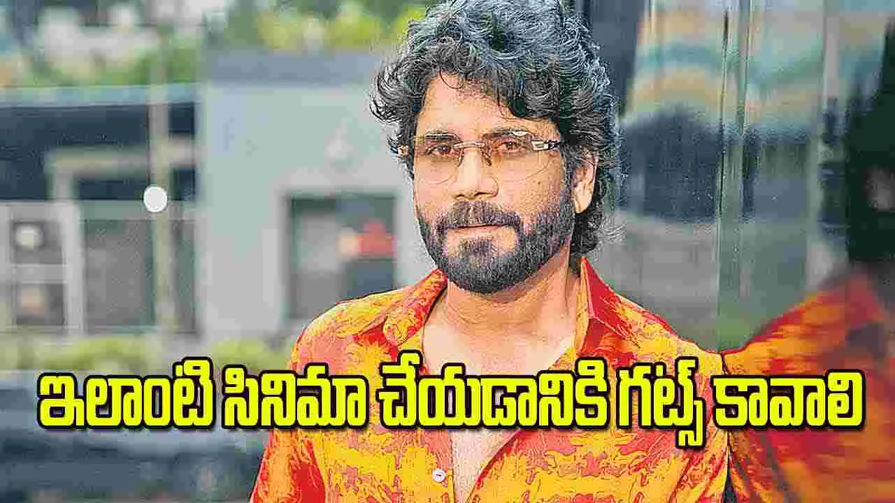Nagarjuna: ఇలాంటి సినిమా చేయడానికి గట్స్‌ కావాలి