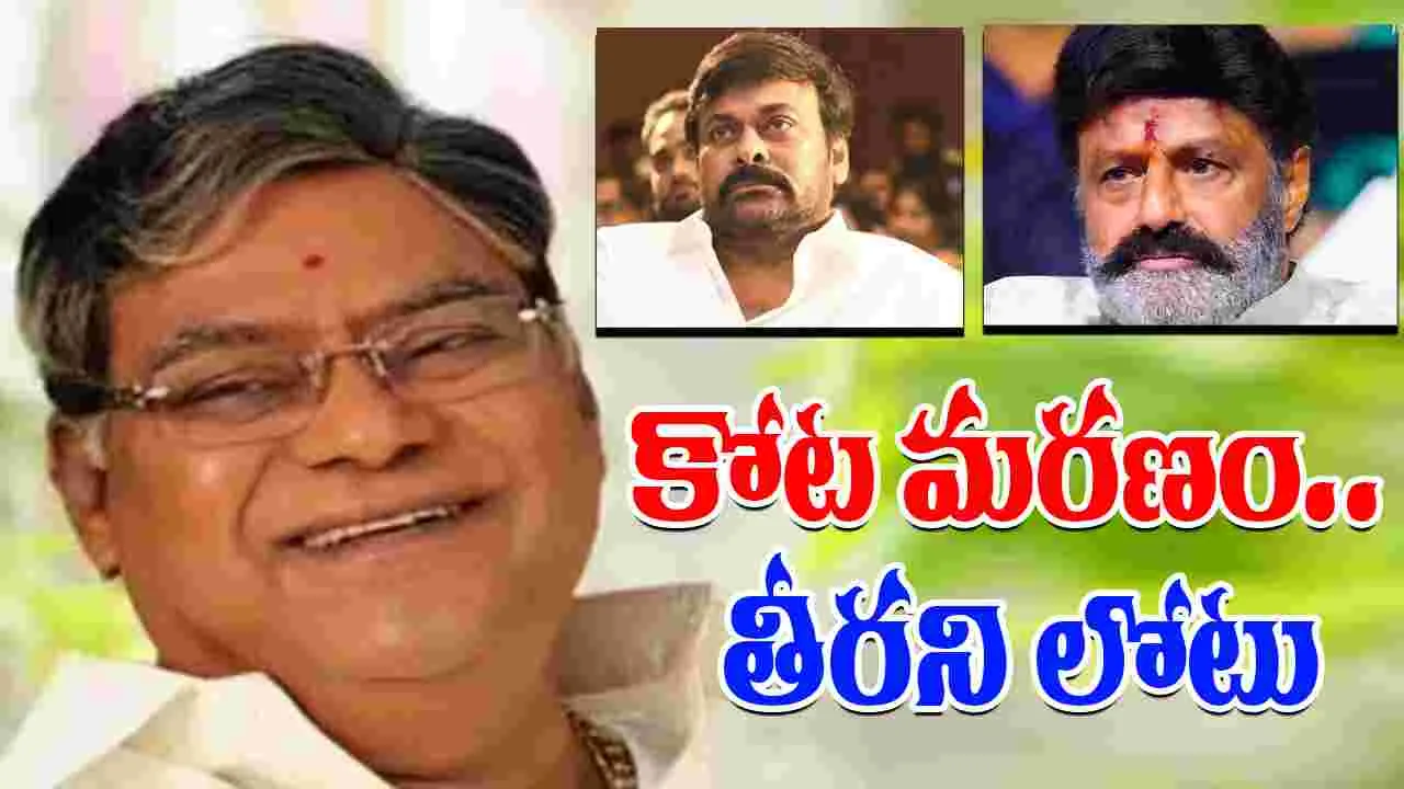 Chiranjeevi: పాత్ర ఏదైనా కోట మాత్రమే చేయగలరు