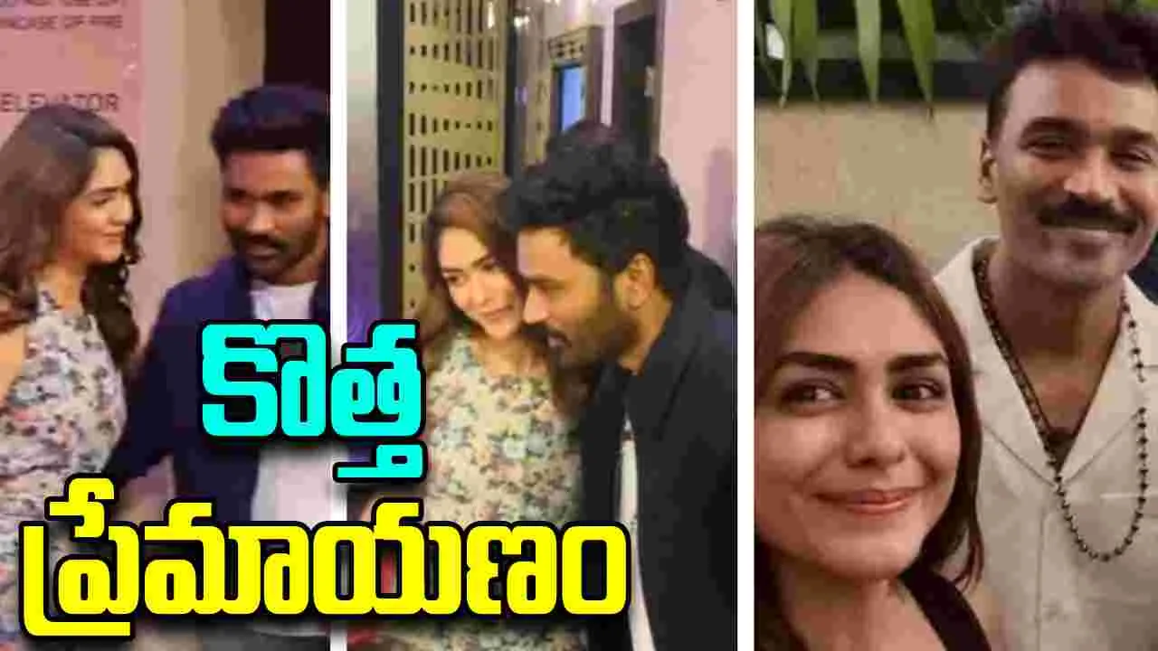 Dhanush: మొన్న మీనాతో పెళ్లి.. నేడు మృణాల్ తో ప్రేమ.. 