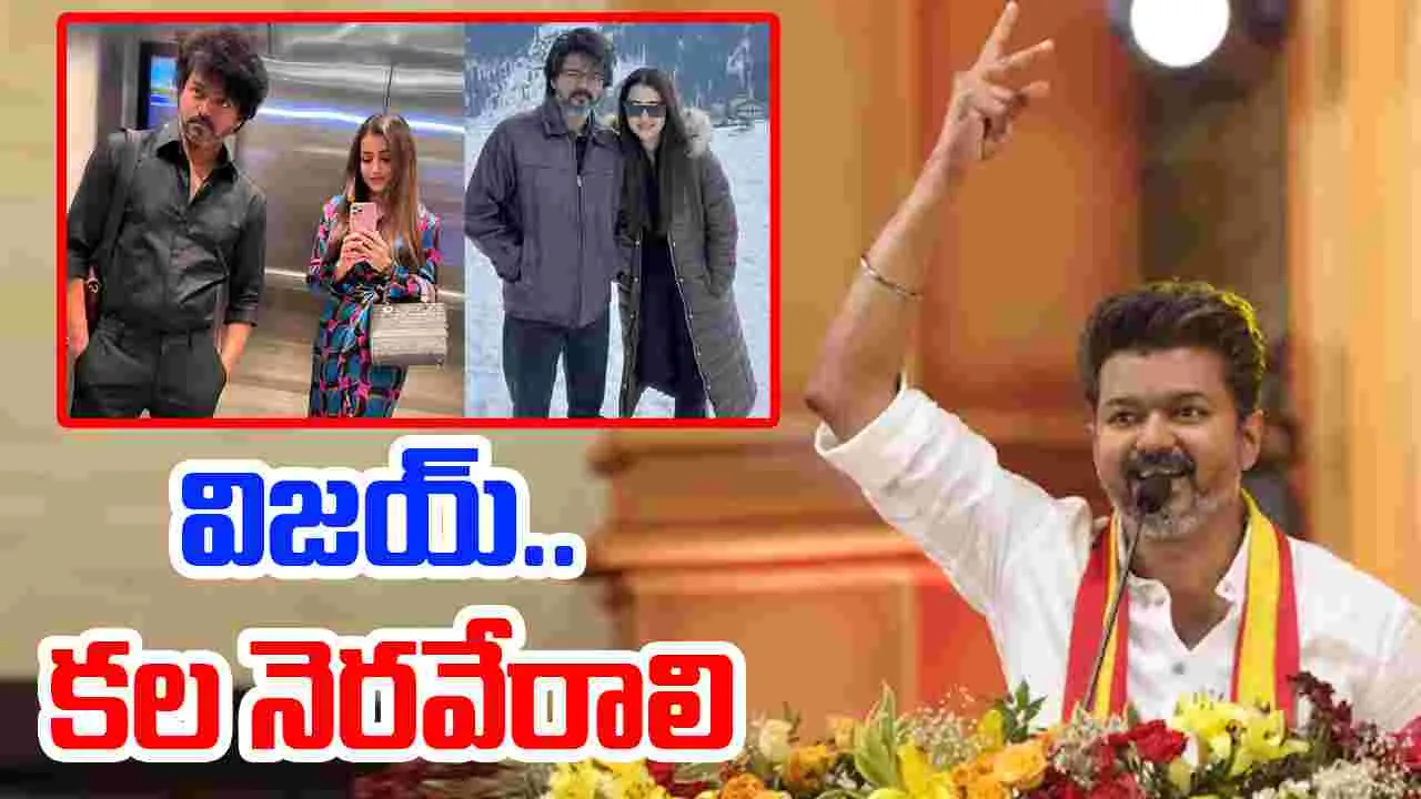 Trisha: విజయ్.. కల నెరవేరుతుంది
