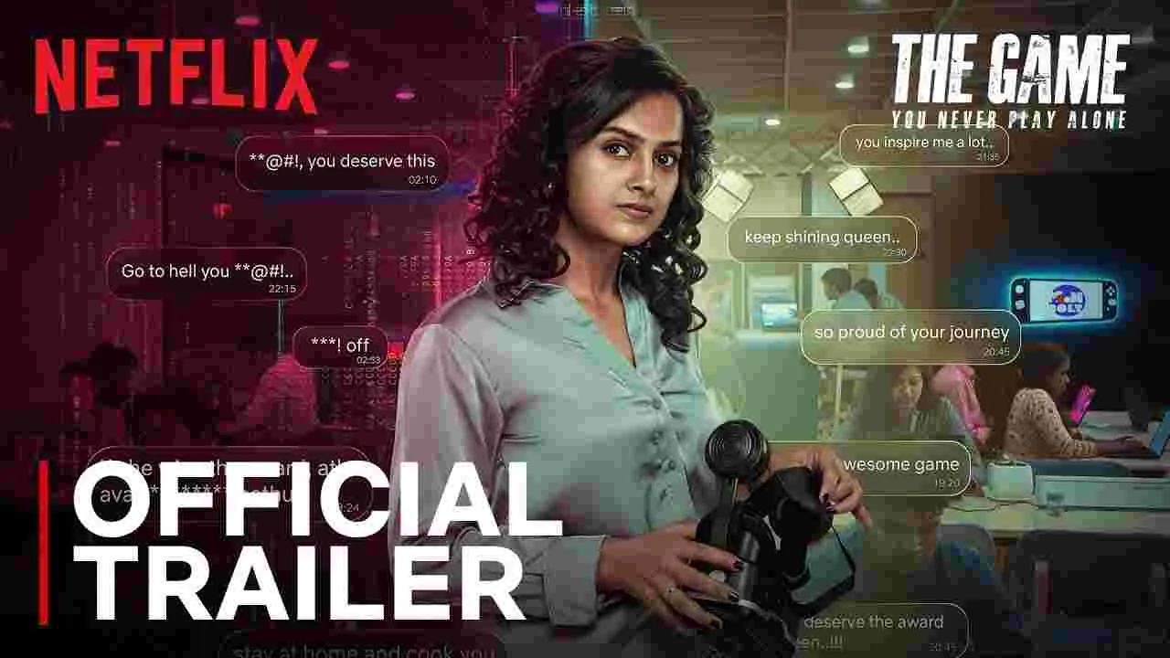 Shraddha Srinath:  'ది గేమ్‌: యు నెవర్‌ ప్లే అలోన్‌’ ట్రైలర్ 