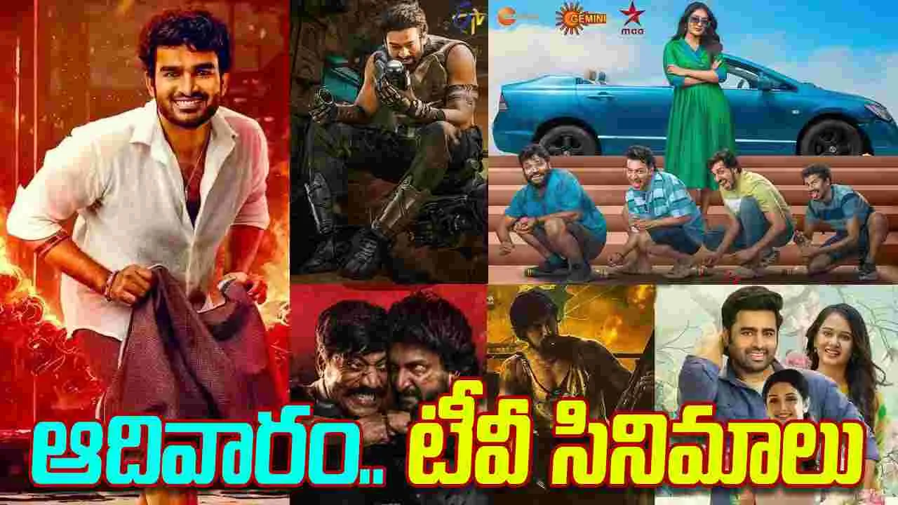 Tv Movies: ఆదివారం, డిసెంబ‌ర్ 28.. తెలుగు టీవీ ఛాన‌ళ్ల‌లో వ‌చ్చే సినిమాలు