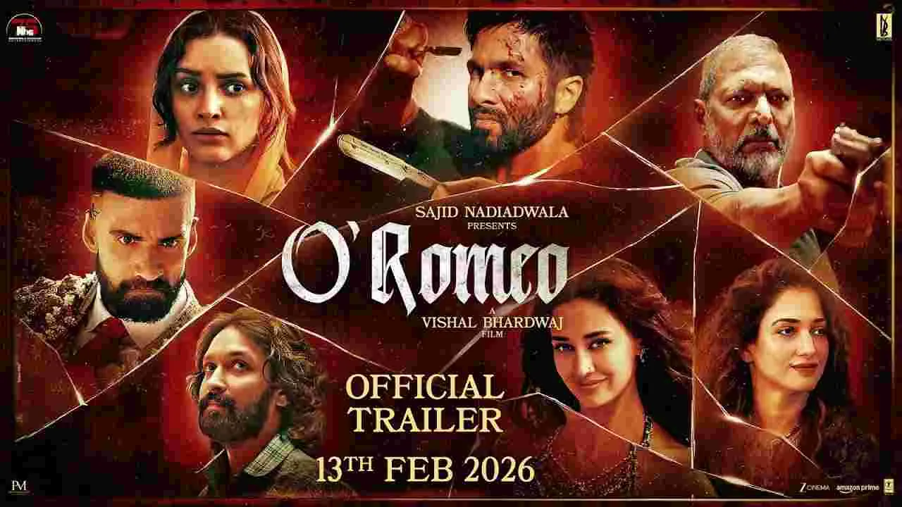 O'Romeo Trailer: విశాల్‌ భరద్వాజ్.. ఓ రోమియో ట్రైల‌ర్‌