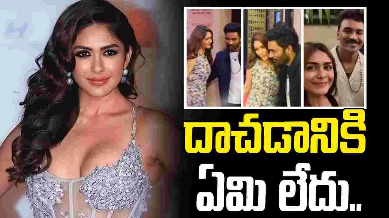 Mrunal Thakur: ధనుష్ నా అన్నయ్య.. బాంబ్ పేల్చిన మృణాల్