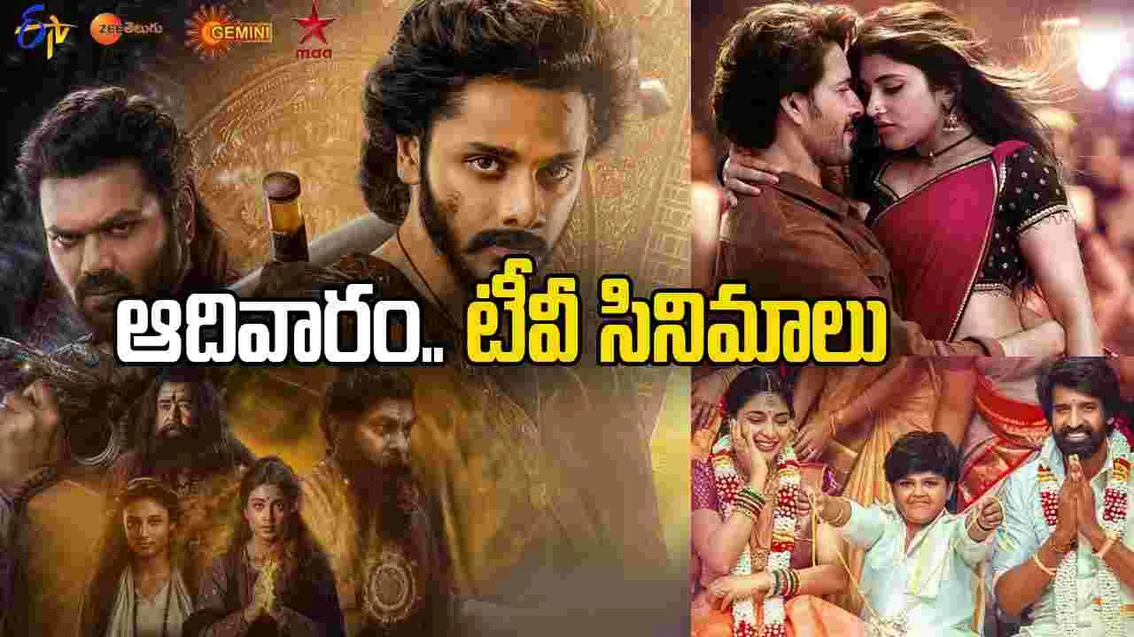 Sunday Tv Movies: జనవరి 25, ఆదివారం.. తెలుగు టీవీ ఛాన‌ళ్ల‌లో వ‌చ్చే సినిమాలు