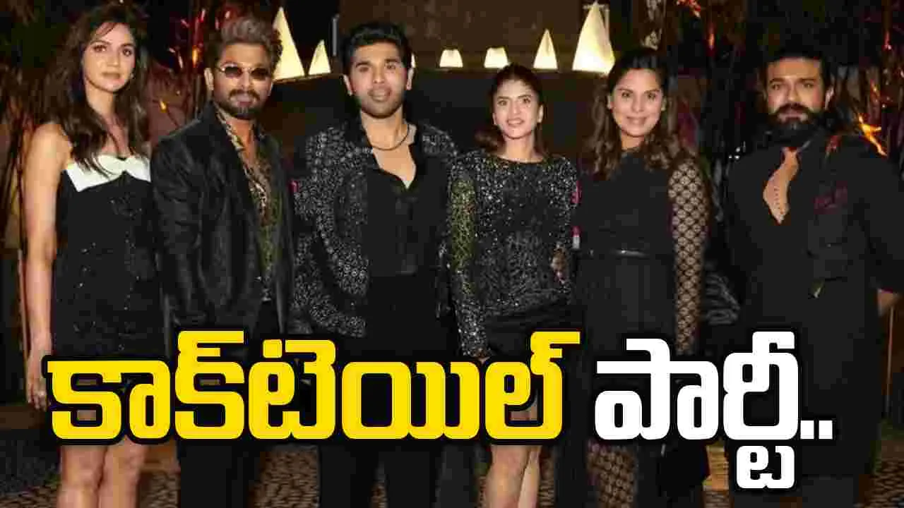 శిరీష్ పెళ్లి.. అల్లు అర్జున్ గ్రాండ్ పార్టీ 