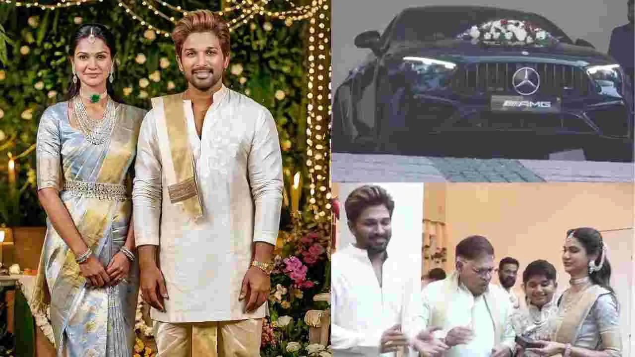 బెంజ్ కారు.. తమ్ముడి కోసం కాదా.. ఆమెకోసమా