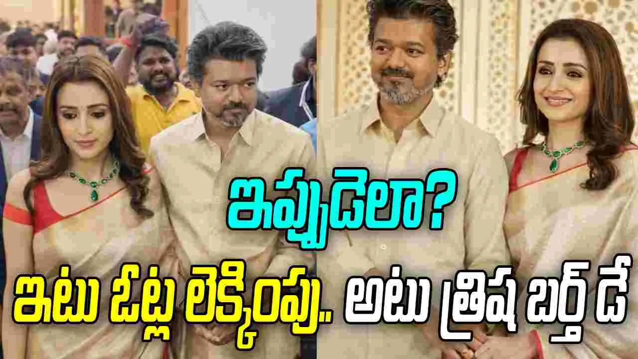 పాపం విజ‌య్‌! ఇటు విడాకుల తీర్పు.. అటు త్రిష బ‌ర్త్ డే రోజే ఓట్ల లెక్కింపు