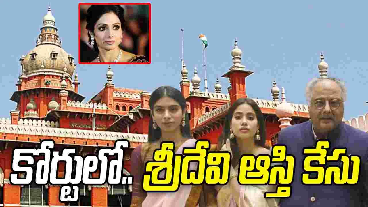 నటి శ్రీదేవి ఆస్తి కేసు.. విచారణపై మధ్యంతర ‘స్టే’