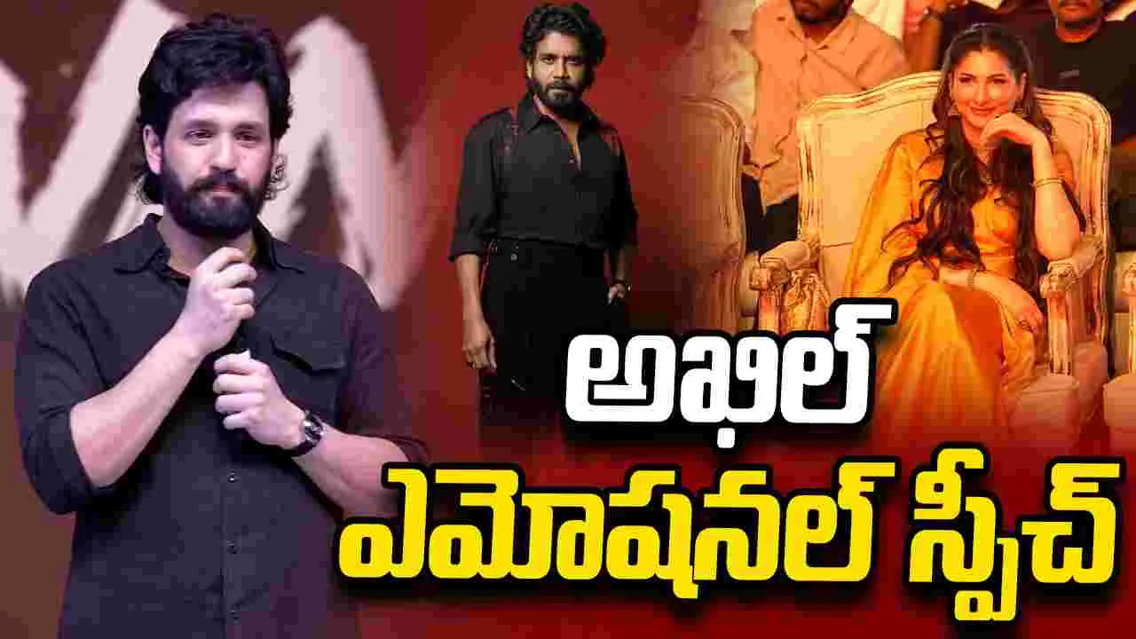 Akhil Akkineni: 'జైనబ్‌ నా బంగారు తల్లి.. నాన్నే నా ధైర్యం