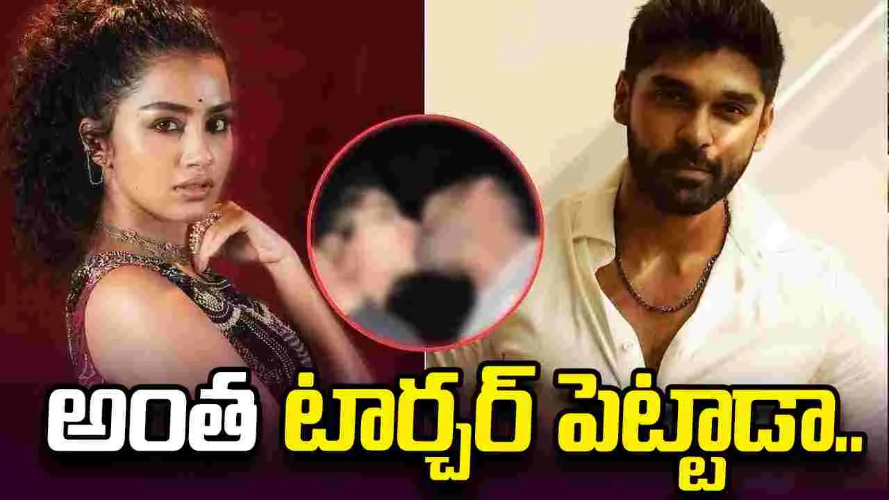 ఆ హోటల్ గదిలో  విక్రమ్ కొడుకును చెప్పుతో కొట్టిన అనుపమ.. 