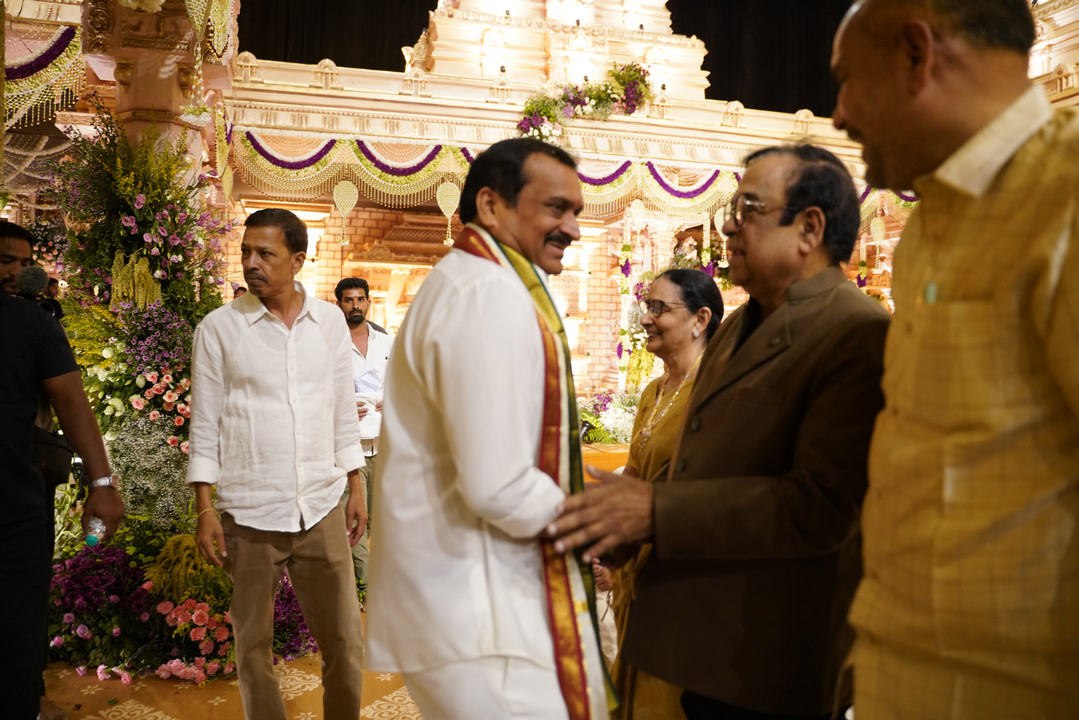 బండ్ల గణేష్ కుమార్తె పెళ్లి వేడుకలో సెలబ్రిటీలు