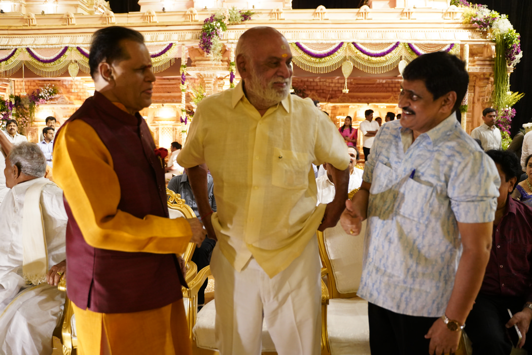 బండ్ల గణేష్ కుమార్తె పెళ్లి వేడుకలో సెలబ్రిటీలు