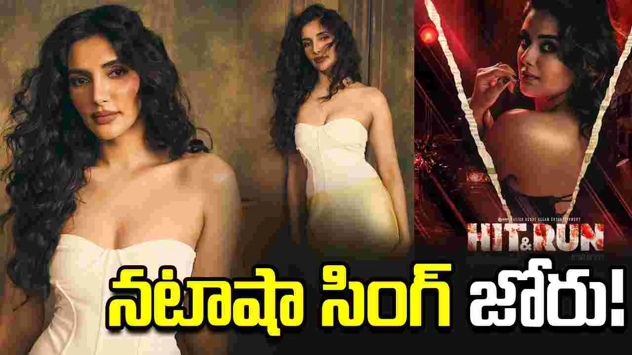 Hit & Run: రిపోర్టర్ పాత్రలో నటాషా సింగ్‌!