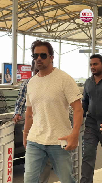 ఎయిర్‌పోర్ట్‌లో కనిపించిన హీరో అర్జున్!