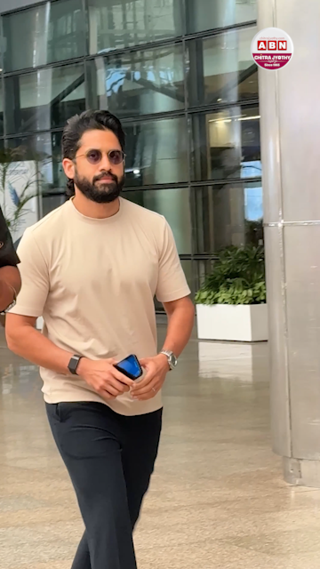 ఎయిర్ పోర్ట్ లో మెరిసిన నాగ చైతన్య