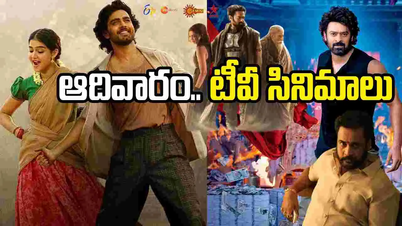 Sunday Tv Movies: May 24, ఆదివారం.. తెలుగు టీవీ ఛాన‌ళ్ల‌లో ప్ర‌సార‌మ‌య్యే సినిమాలు