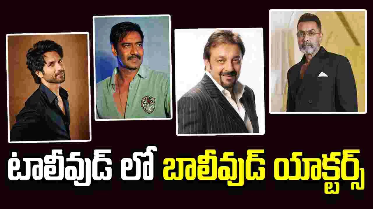 తెలుగు సినిమాల్లో పెరుగుతున్న బాలీవుడ్ నటులు