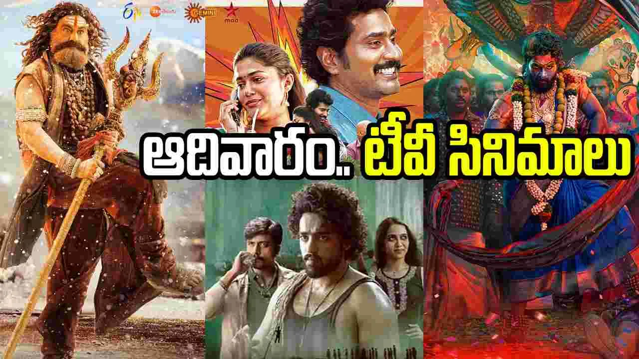 Sunday Tv Movies: జూన్‌ 14, ఆదివారం.. తెలుగు టీవీ ఛాన‌ళ్ల‌లో ప్ర‌సార‌మ‌య్యే సినిమాలు