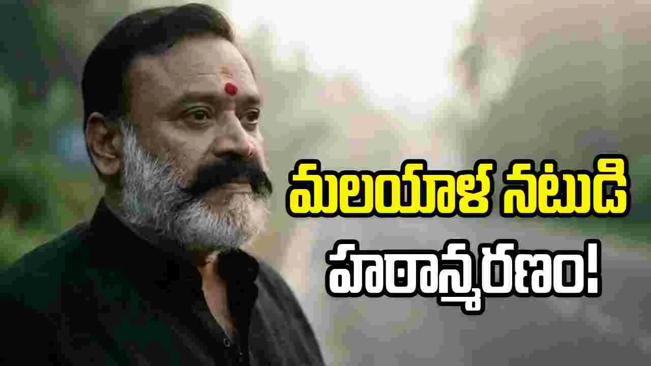 Malayalam: రోడ్డు ప్రమాదం.. మలయాళ నటుడు సంతోష్‌ నాయర్‌ మృతి
