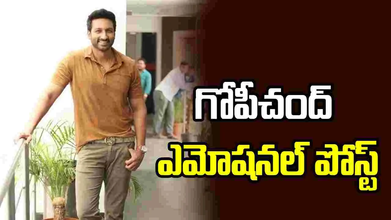 Gopichand: 25 ఏళ్ల సినీ ప్రయాణం.. ఎన్నో పాఠాలు నేర్పింది