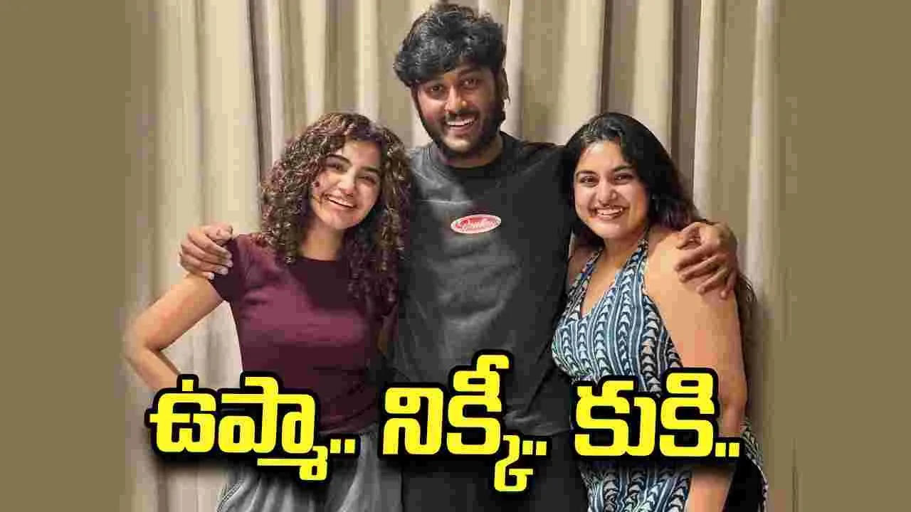Anupama Parameswaran: మూడు హృదయాలు.. ఒక హ్యాపీ ఫ్రేమ్‌లో.. 