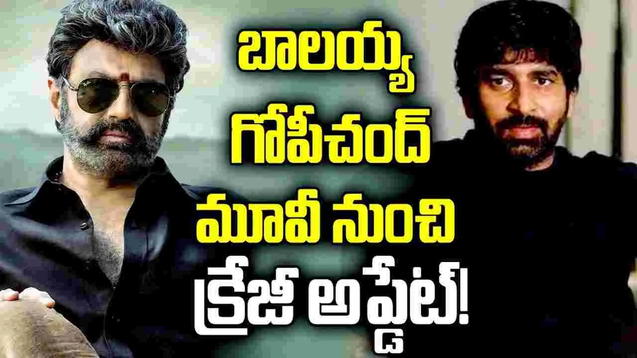 బాలయ్య - గోపీచంద్ మూవీ నుంచి క్రేజీ అప్డేట్!