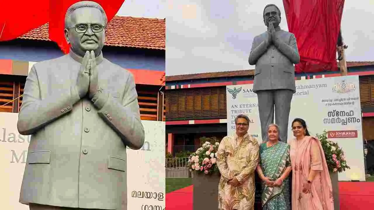 కేరళలో.. ఎస్పీ బాలు విగ్రహావిష్కరణ