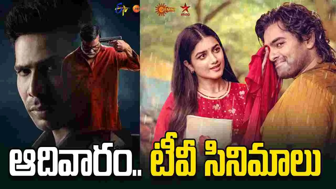 Sunday Tv Movies: మార్చి 29, ఆదివారం.. తెలుగు టీవీ ఛాన‌ళ్ల‌లో ప్ర‌సార‌మ‌య్యే సినిమాలు