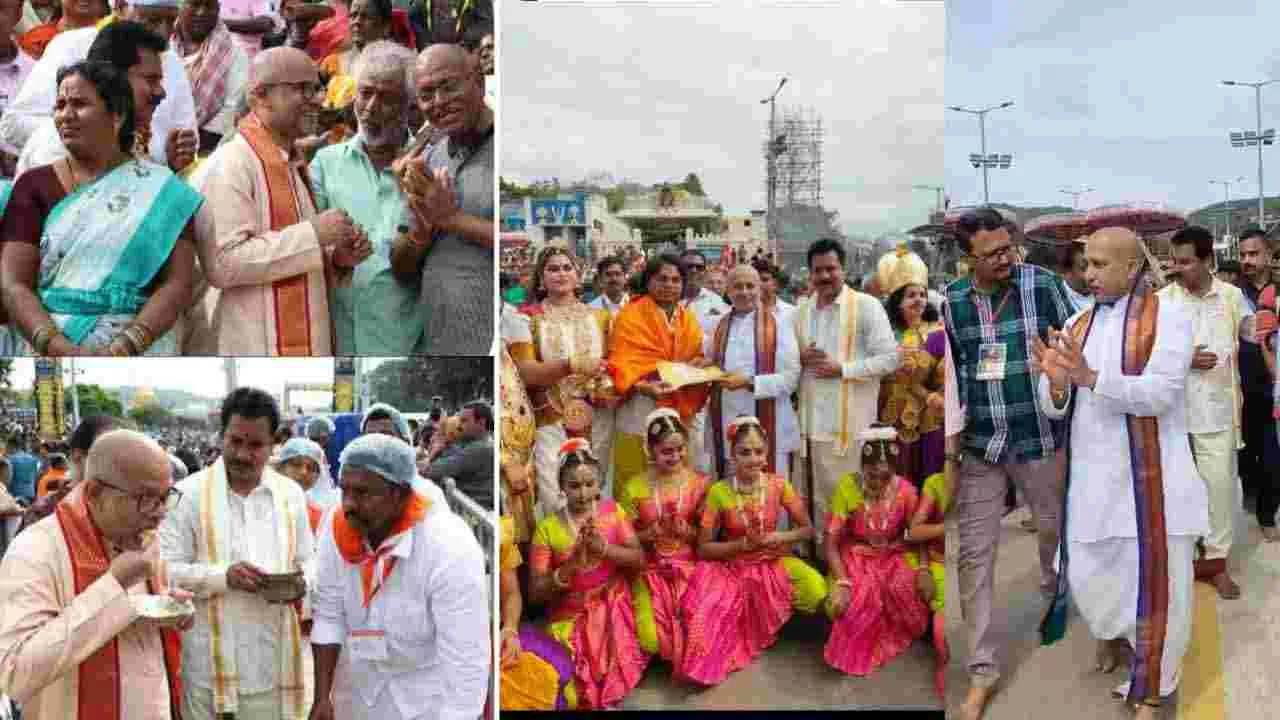 తిరుమల బ్రహ్మోత్సవాల్లో ఐదో రోజు  మోహినీ అవతారం