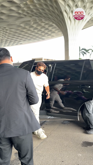 ముంబై ఎయిర్‌పోర్ట్‌లో అల్లు అర్జున్!