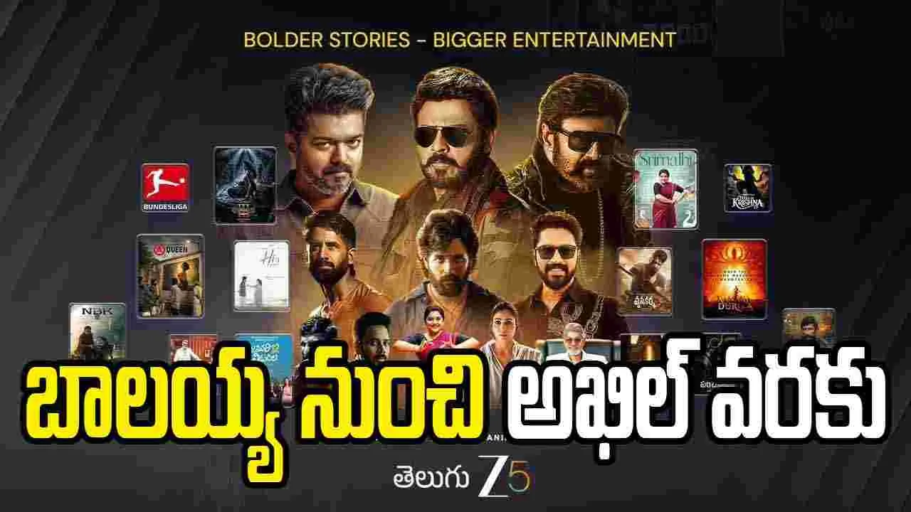 జీ5లో స్టార్ హీరోల జాతర.. లైనప్ చూస్తే ఓటీటీ ఫ్యాన్స్ ఫిదా!