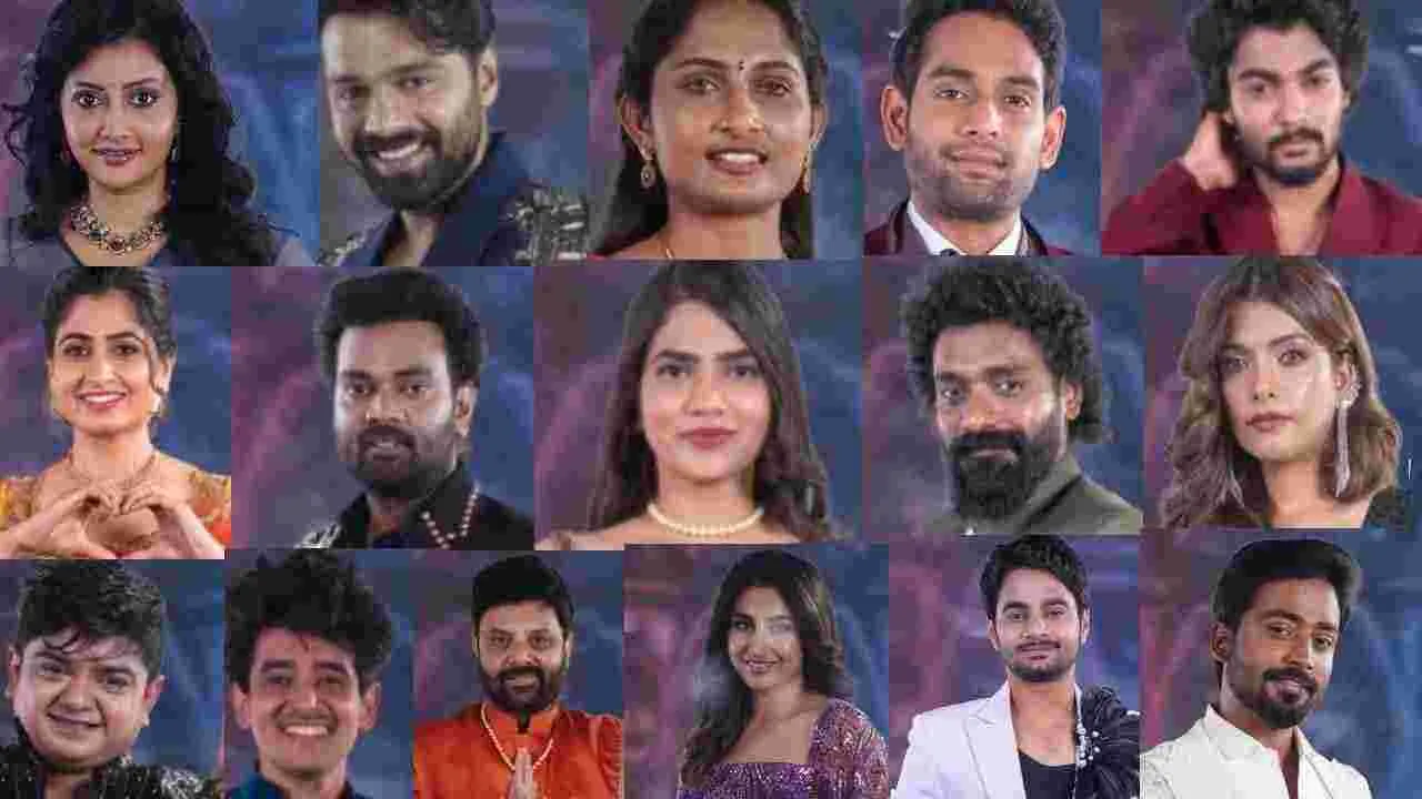 బిగ్ బాస్ తెలుగు సీజన్ 10 గ్రాండ్ లాంచ్: 16 మంది కంటెస్టెంట్లు