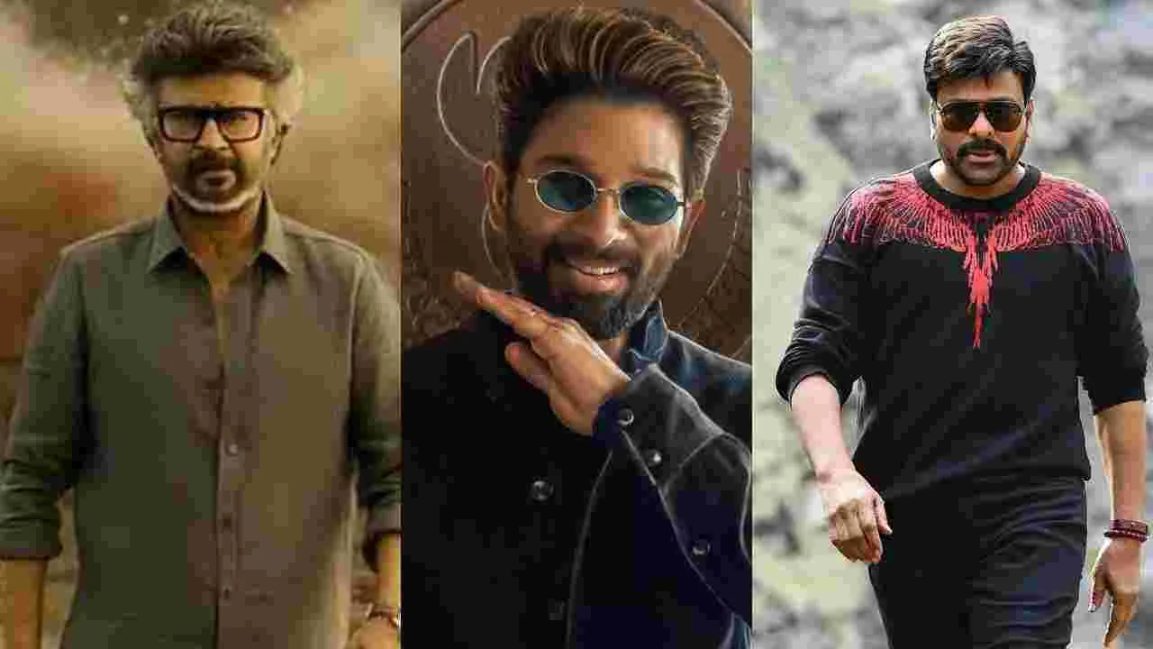 చిరు వర్సెస్ రజనీ.. మరింత అగ్గి రాజేసిన అల్లు అర్జున్ 